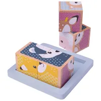 Bigjigs Woodland Cube Puzzle