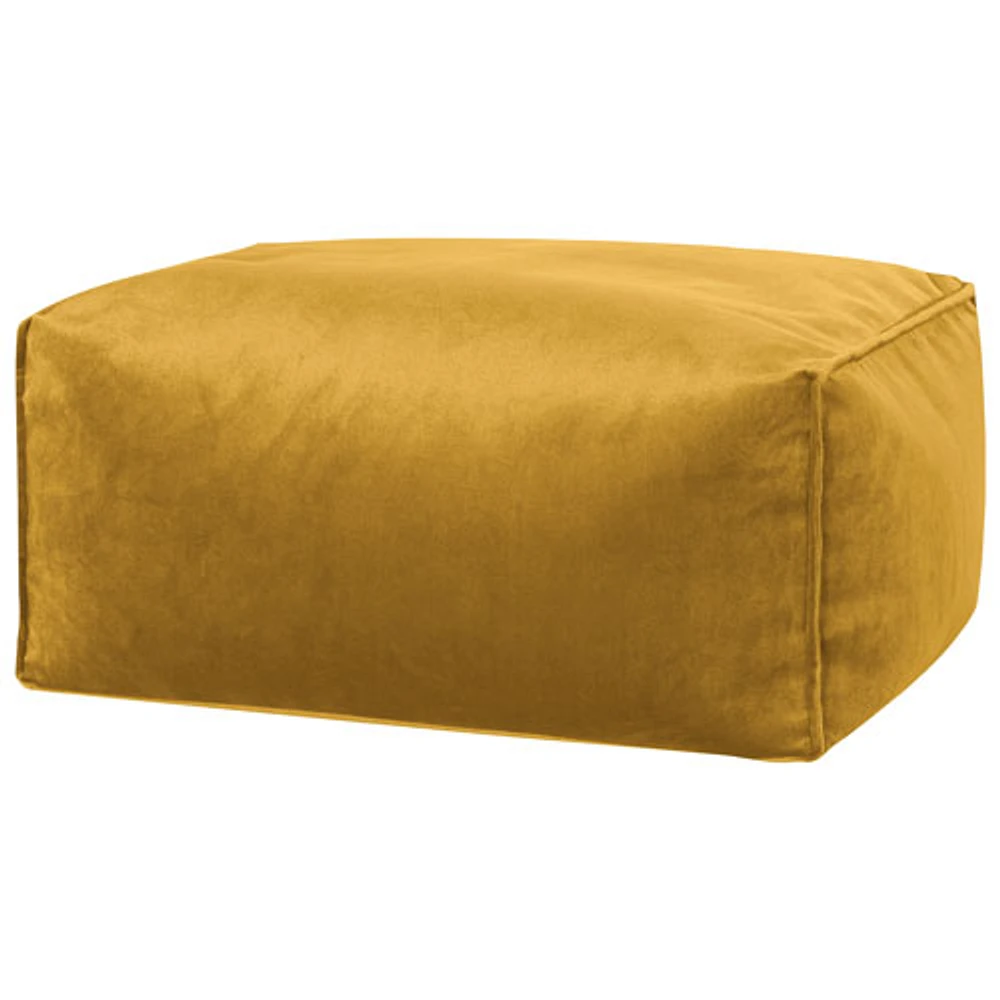 Gouchee Home Roll Velvet Polyester Pouf/Ottoman