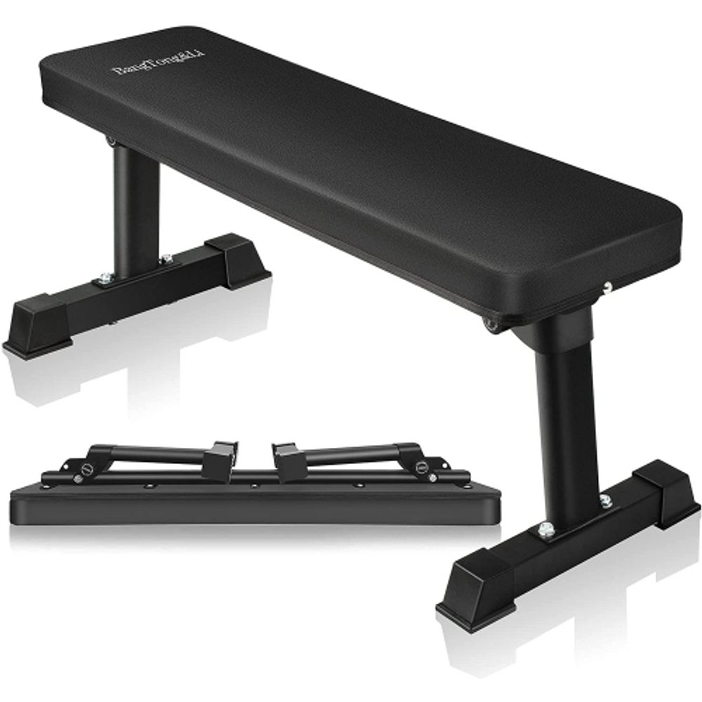 BangTong&Li Adjustable Bench,Utility Weight Bench for Full Body Workout-  Multi-Purpose Foldable