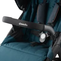 Système de transport intelligent Gold Verge3 d'Evenflo avec siège d'auto pour bébé LiteMax Smart - Bleu saphir