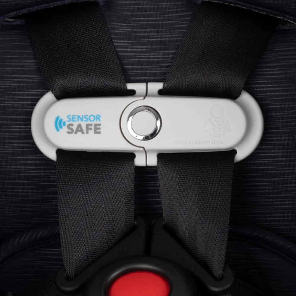 Système de transport intelligent Gold Verge3 d'Evenflo avec siège d'auto pour bébé LiteMax Smart - Bleu saphir