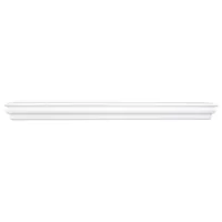 Montego 60" Mantel / Wall Shelf - White