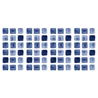 RoomMates Watercolour Block Wall Decals - Blue