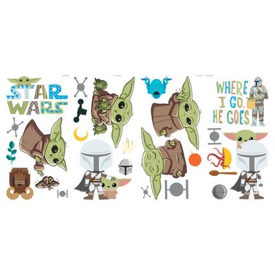 RoomMates Star Wars The Child Illustrated Wall Decals