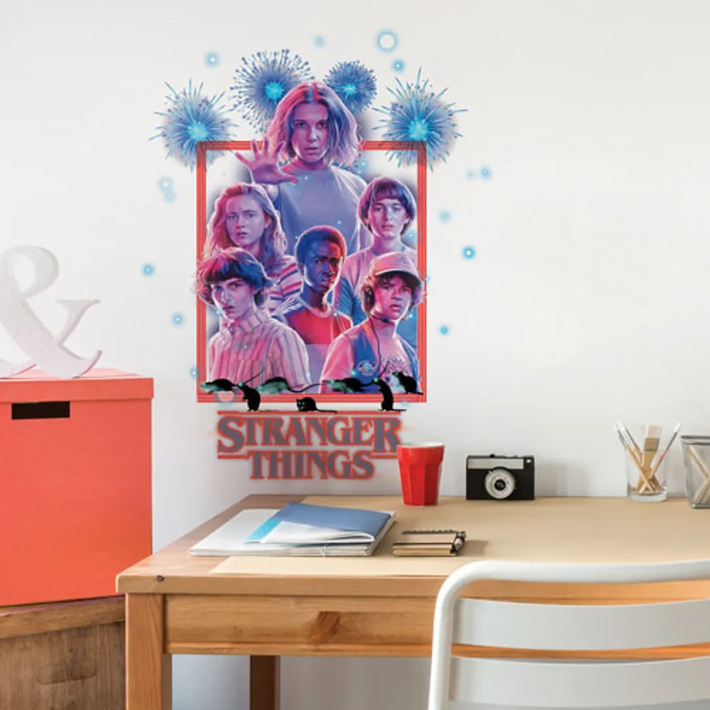 RoomMates Stranger Things Giant Wall Decals