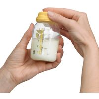 Medela 5 oz. Breast Milk Bottle Set - 6-Pack - Clear