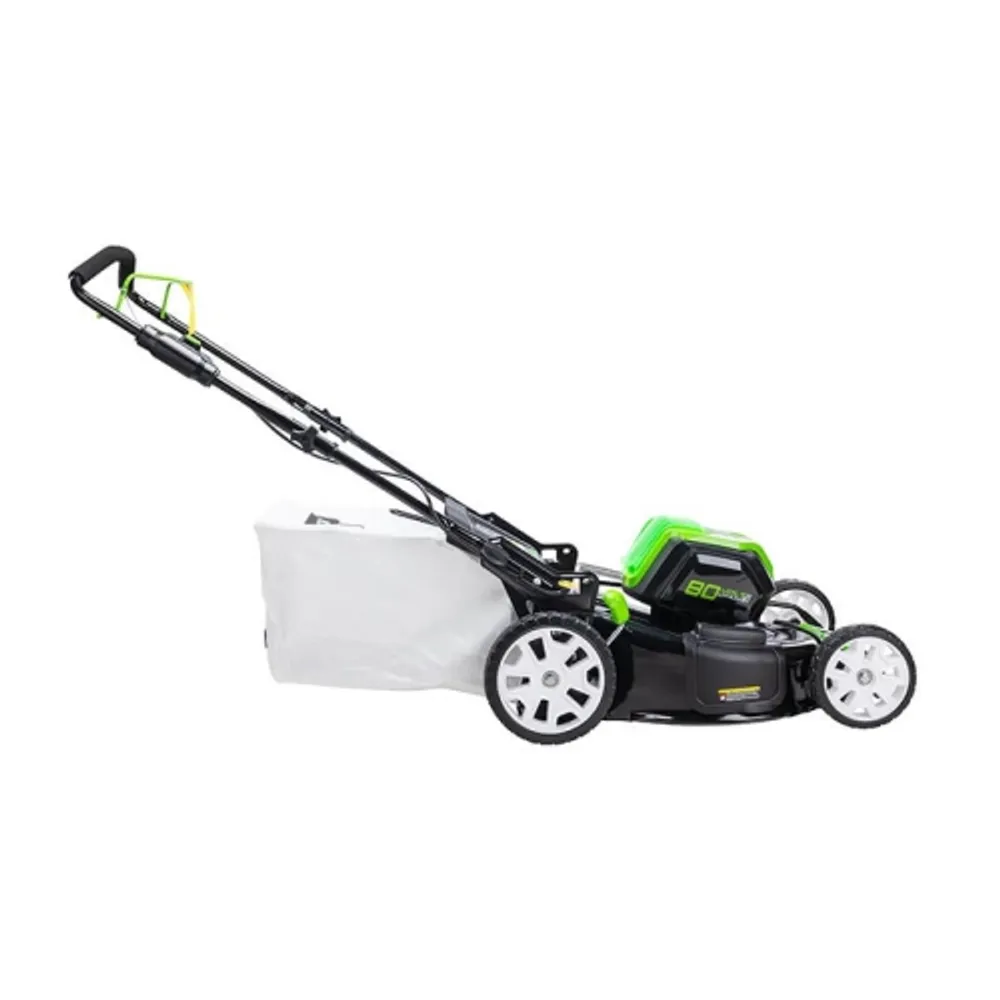 Greenworks PRO 80V 21-Inch Cordless Lawn Mower, 4.0 AH Battery and Charger  Included