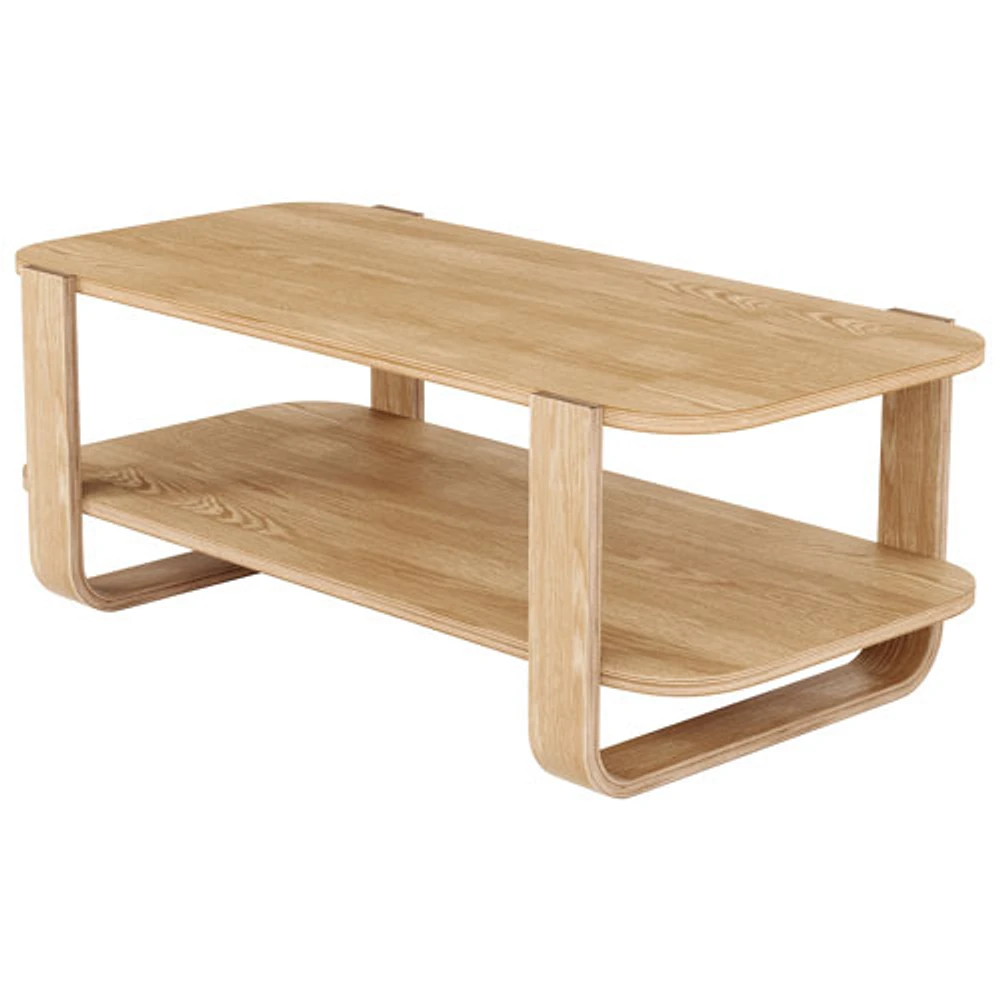 Bellwood Modern Rectangular Coffee Table - Natural