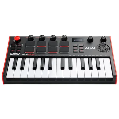 Akai MPK Mini Play MK3 MIDI Controller with Speakers & Software Package