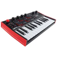 Akai MPK Mini Play MK3 MIDI Controller with Speakers & Software Package