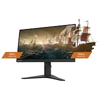 Lenovo G25-10 24.5" FHD 144Hz 1ms TN LED G-Sync Gaming Monitor (65FEGCC2US) - Raven Black