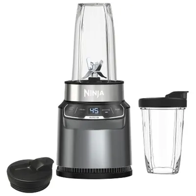 Ninja Personal Nutri-Blender Pro 0.71L 1000-Watt Blender - Silver - Only at Best Buy
