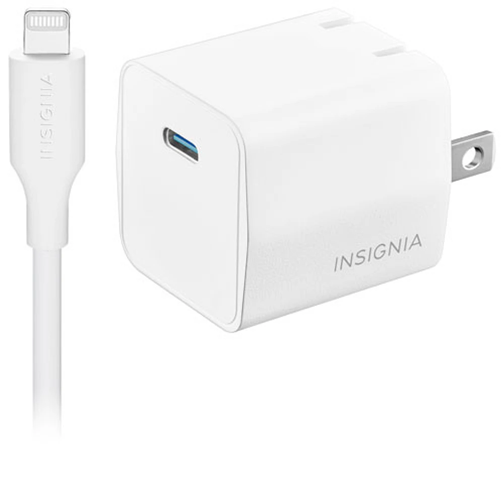 Insignia 30W USB-C Wall Charger - White