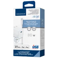 Chargeur mural USB-C de 30 W d'Insignia - Blanc