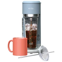 Mr. Coffee Iced+ Designer Series Single Serve Coffee Maker - Blue/Faux Marble