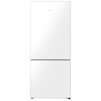 Hisense 28" 14.7 Cu. Ft. Counter-Depth Bottom Freezer Refrigerator (RB15A2CWE) - White