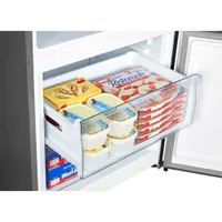 Hisense 28" 14.7 Cu. Ft. Counter-Depth Bottom Freezer Refrigerator (RB15A2CSE) - Titanium