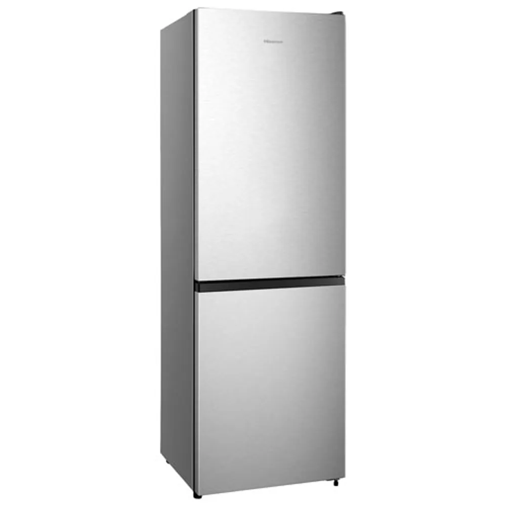 Hisense 24" 10.8 Cu. Ft. Counter-Depth Bottom Freezer Refrigerator (RB12A2CSE) - Titanium