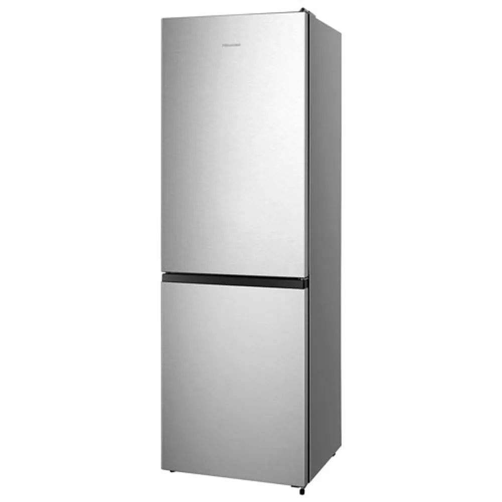 Hisense 24" 10.8 Cu. Ft. Counter-Depth Bottom Freezer Refrigerator (RB12A2CSE) - Titanium