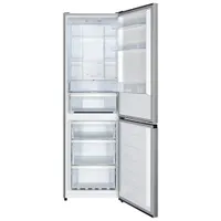 Hisense 24" 10.8 Cu. Ft. Counter-Depth Bottom Freezer Refrigerator (RB12A2CSE) - Titanium