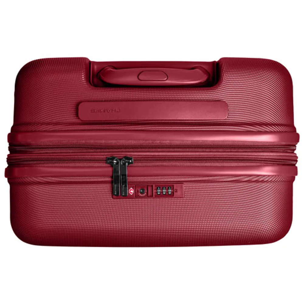 Champs Journey 3-Piece Hard Side Expandable Luggage Set - Red - Only at Best Buy