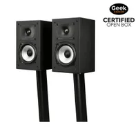 Open Box - Polk Audio Monitor XT15 150-Watt Bookshelf Speaker - Pair - Midnight Black