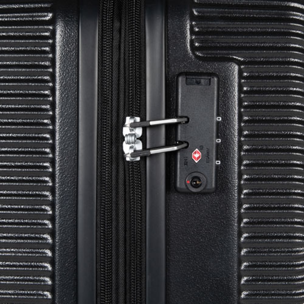 American Tourister Exoline 3-Piece Hard Side Expandable Luggage Set - Black