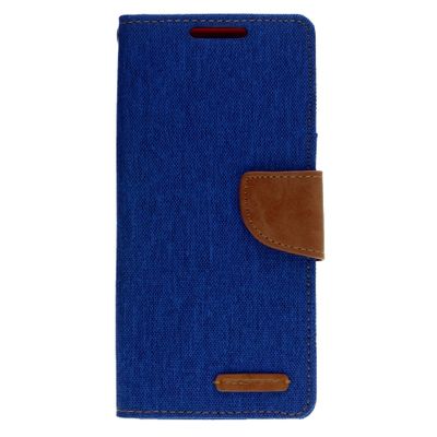 TopSave Goospery CANVAS Card Slot w/Magnetic Clip Denim Cloth Folio Wallet Flip Samsung Galaxy A13 5G
