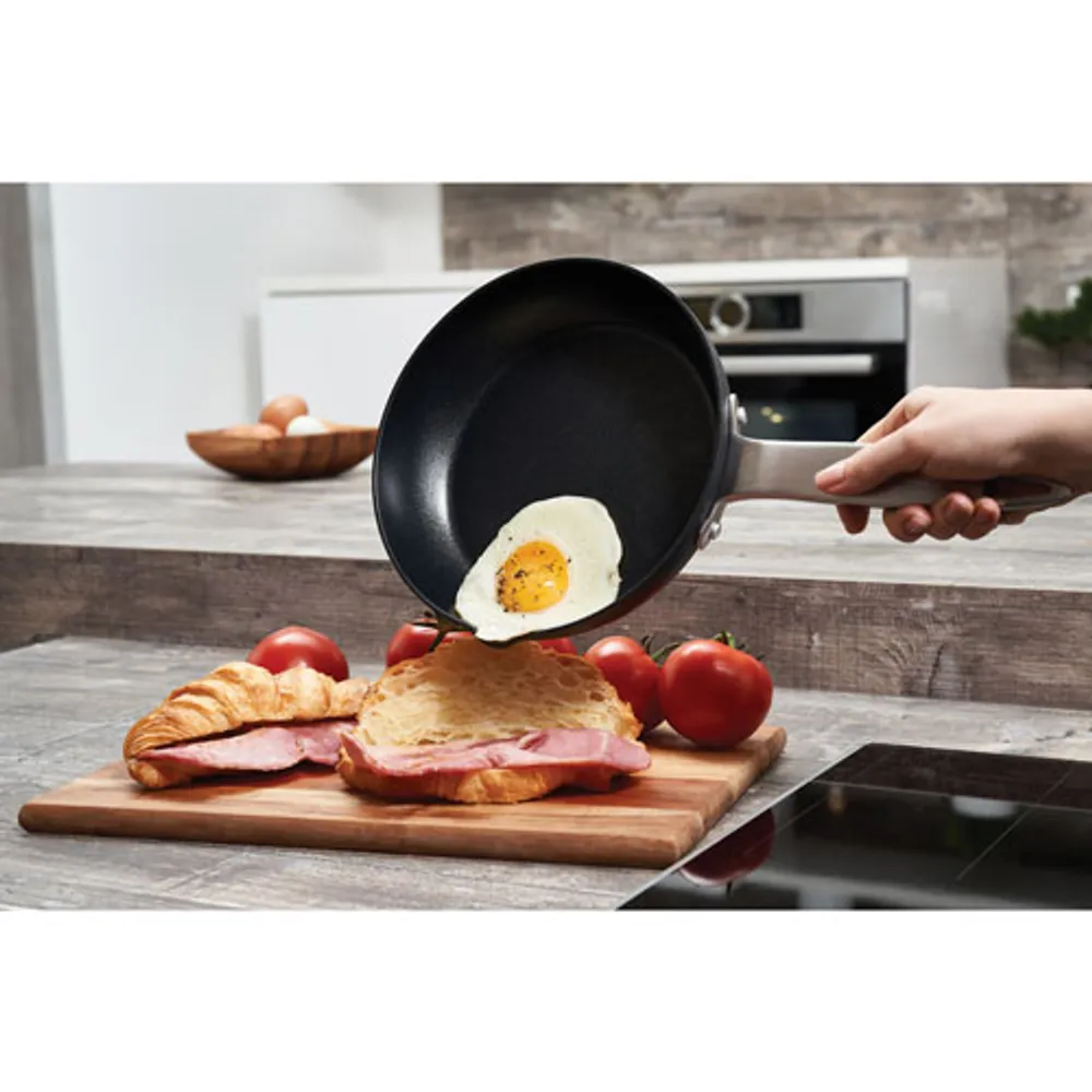 Zyliss 8" Aluminium Frying Pan - Black/Silver