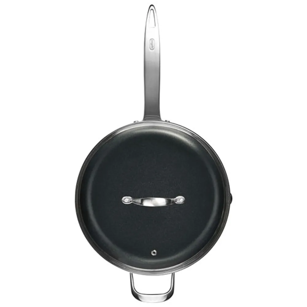 Zyliss 11" Aluminium Saute Pan - Black/Silver