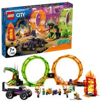 LEGO City Stuntz: Double Loop Stunt Arena - 598 Pieces (60339)