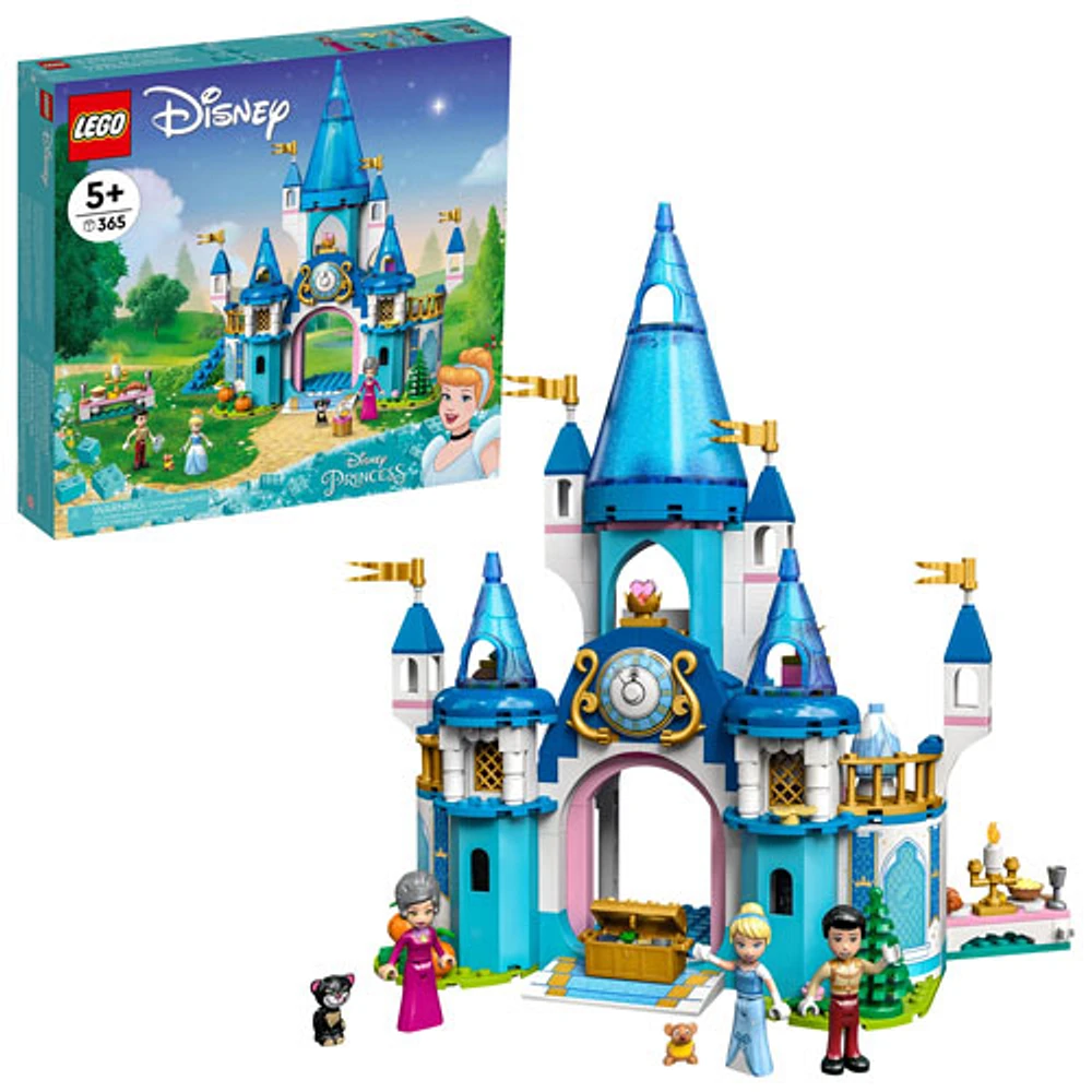 LEGO Disney Princess : Le château de Cendrillon et du Prince charmant - 365 pièces (43206)