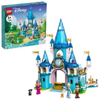 LEGO Disney Princess : Le château de Cendrillon et du Prince charmant - 365 pièces (43206)