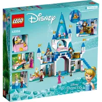 LEGO Disney Princess: Cinderella and Prince Charming's Castle - 365 Pieces (43206)