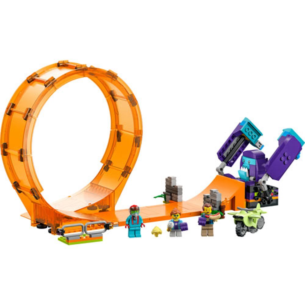 LEGO City Stuntz: Smashing Chimpanzee Stunt Loop - 226 Pieces (60338)