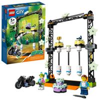 LEGO City Stuntz: The Knockdown Stunt Challenge - 117 Pieces (60341)