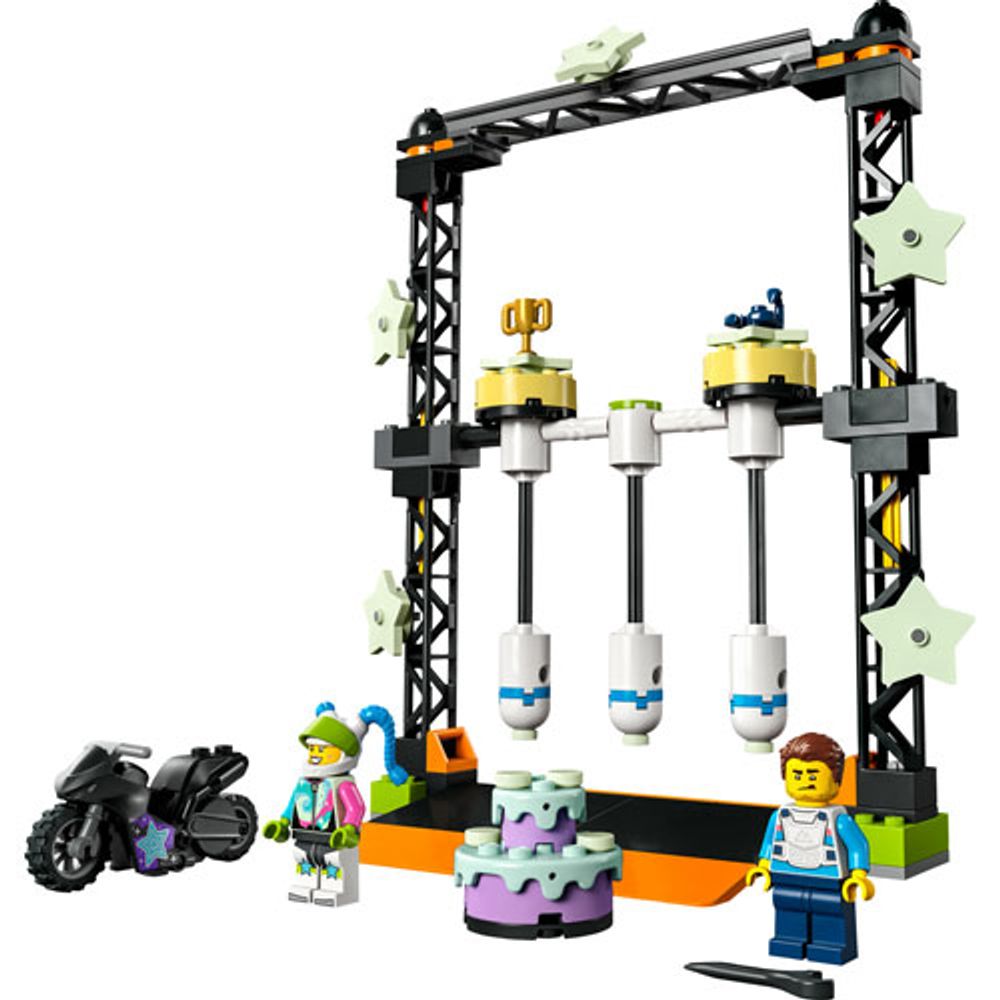 LEGO City Stuntz: The Knockdown Stunt Challenge - 117 Pieces (60341)