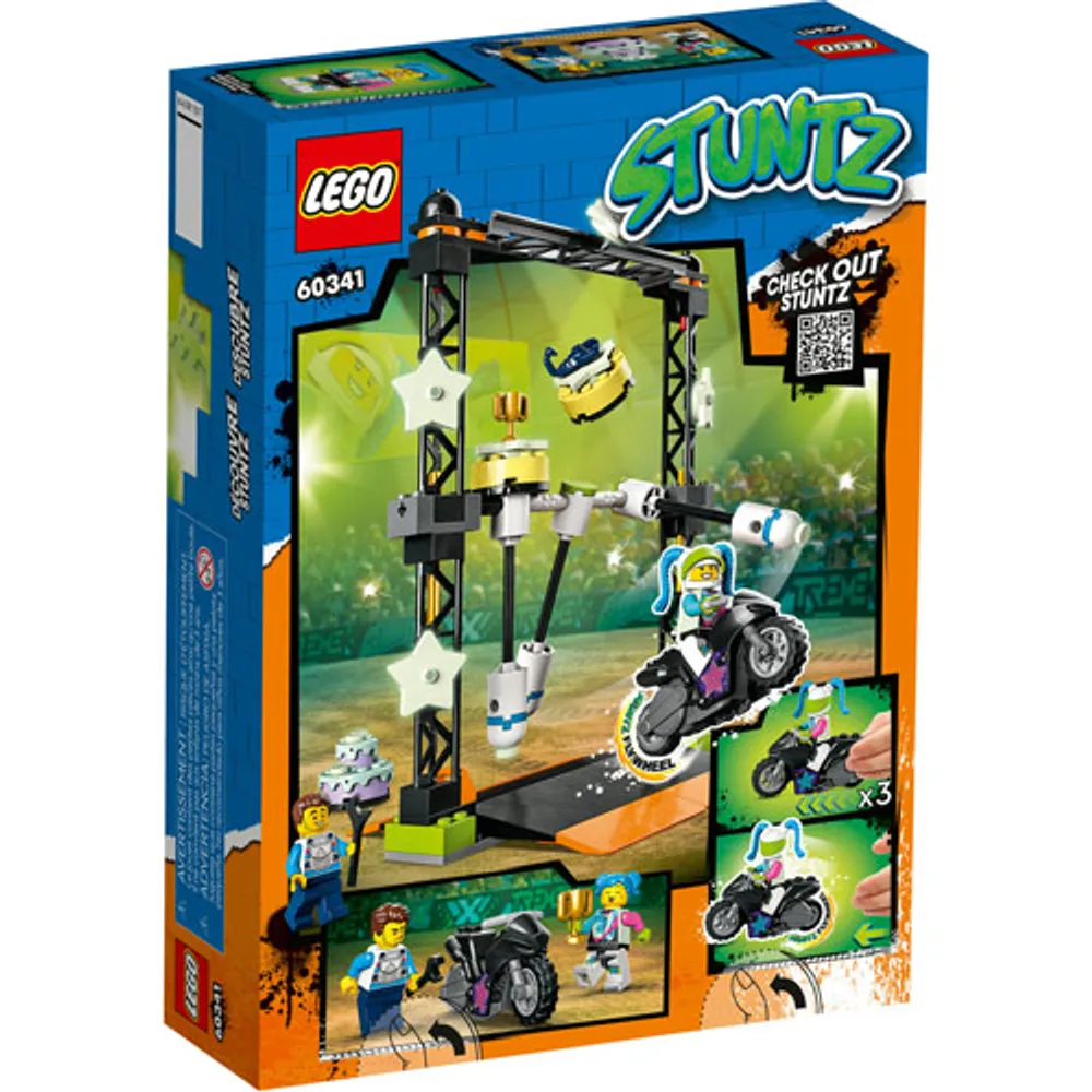 LEGO City Stuntz: The Knockdown Stunt Challenge - 117 Pieces (60341)