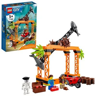 LEGO City Stuntz: The Shark Attack Stunt Challenge - 122 Pieces (60342)