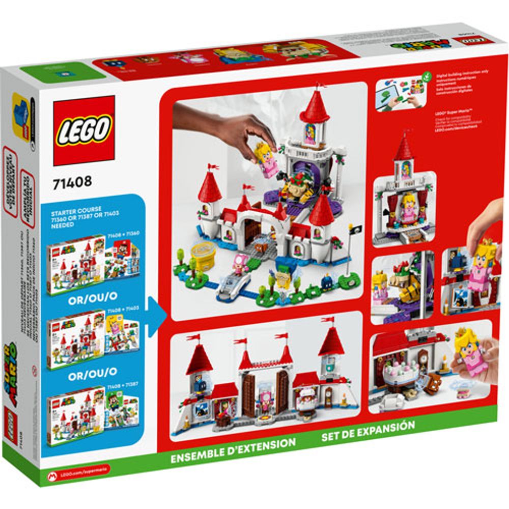 LEGO Super Mario: Peach's Castle Expansion Set - 1216 Pieces (71408)