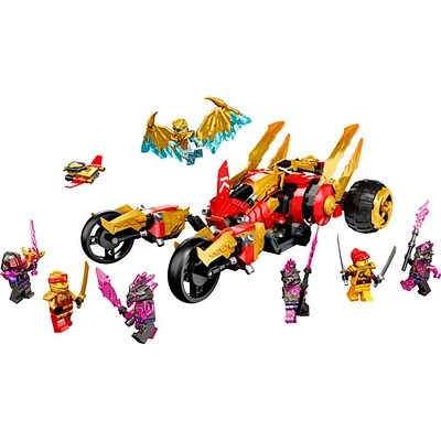 LEGO Ninjago : Le véhicule d'assaut dragon d'or de Kai - 624 pièces (71773)