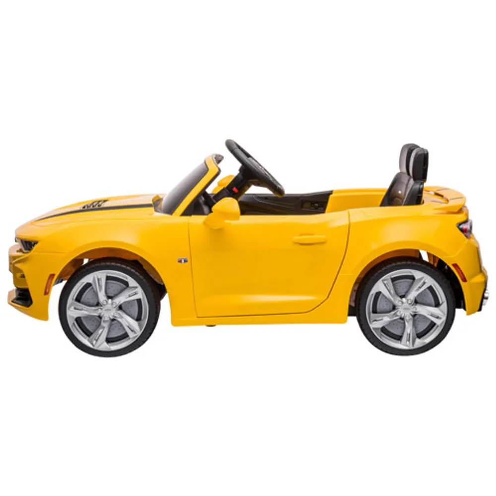Kool Karz Chevrolet Camaro Electric Ride-On Car - Yellow