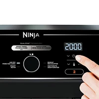 Ninja Foodi 4-in-1 Dual Zone Air Fryer - 9.46kg/10Qt - Black