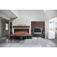 Napoleon Purview 72" Electric Fireplace - 5000 BTU - Black