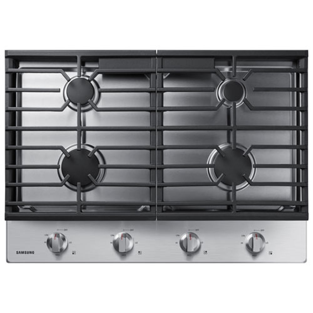 Samsung 30" 4-Burner Gas Cooktop (NA30R5310FS/AA) - Stainless Steel