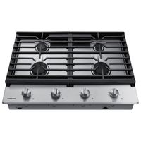 Samsung 30" 4-Burner Gas Cooktop (NA30R5310FS/AA) - Stainless Steel