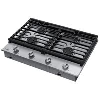 Samsung 30" 4-Burner Gas Cooktop (NA30R5310FS/AA) - Stainless Steel