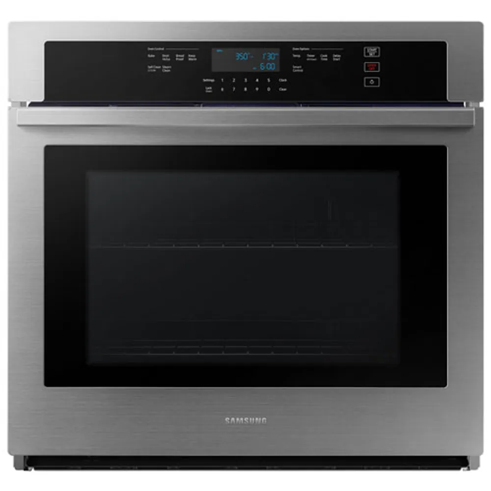 Samsung 30" 5.1 Cu. Ft. Self-Clean Electric Wall Oven (NV51T5512SS/AC) - Stainless Steel