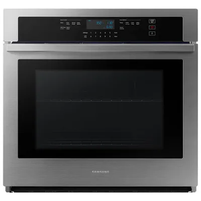 Samsung 30" 5.1 Cu. Ft. Self-Clean Electric Wall Oven (NV51T5512SS/AC) - Stainless Steel