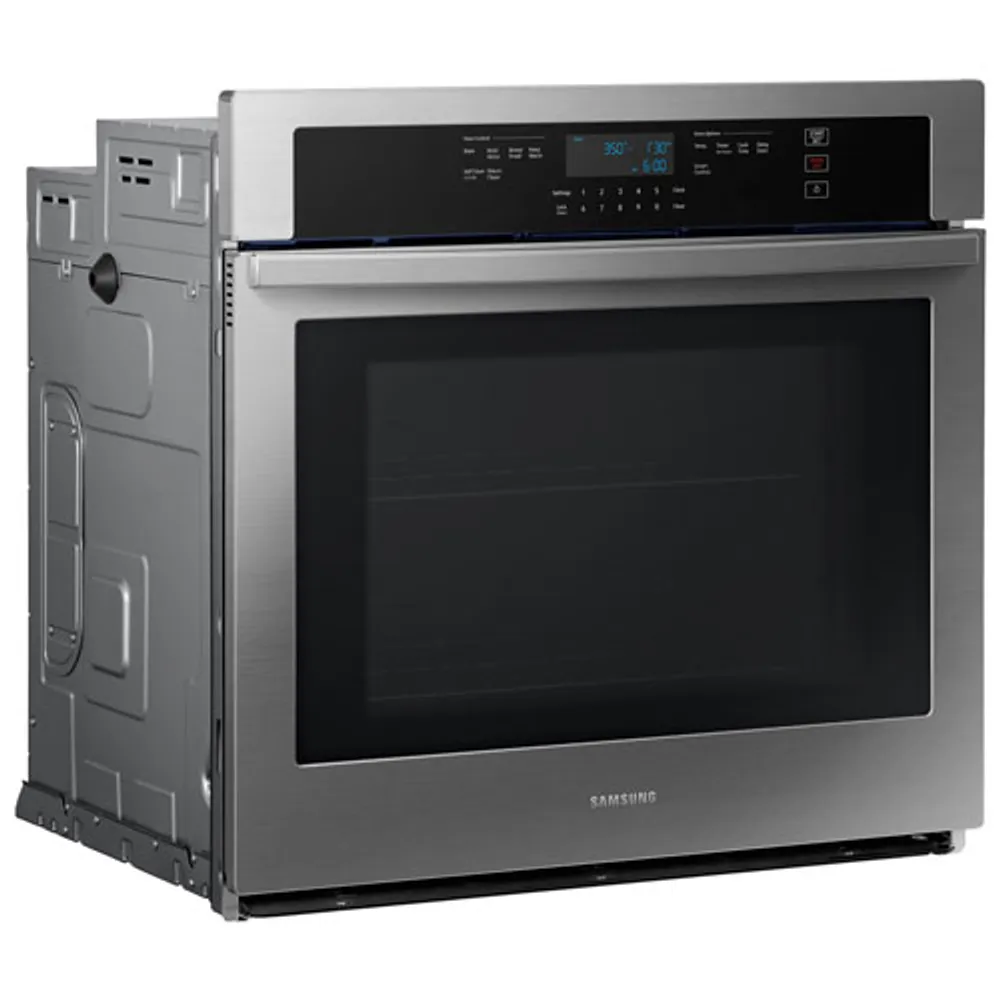 Samsung 30" 5.1 Cu. Ft. Self-Clean Electric Wall Oven (NV51T5512SS/AC) - Stainless Steel